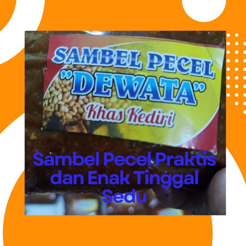 

Sambel Pecel Enak dan Praktis Tinggal Sedu Asli Kediri 250 gram