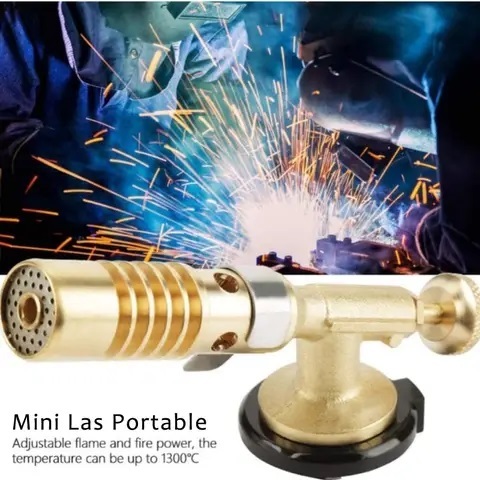 OMH - MINI LAS PORTABLE NEW Portable Kepala Las Manual Full Tembaga / Diskon Termurah