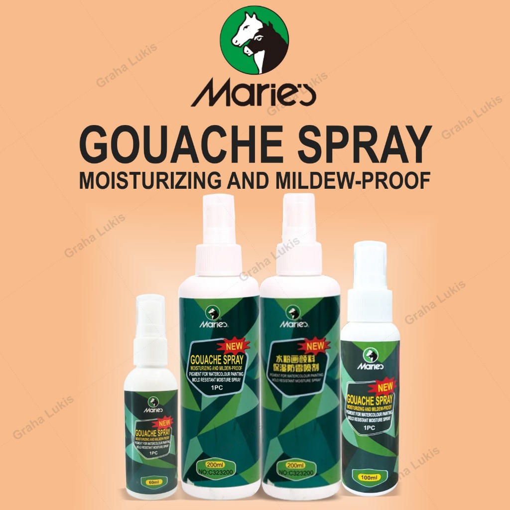 

Maries Gouache Spray Moisturized & Mildew Proof