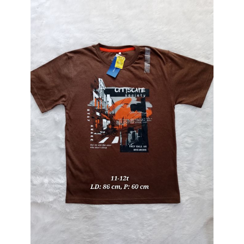 Kaos Anak Nevada Part 2 Size 9-10t -13-14t