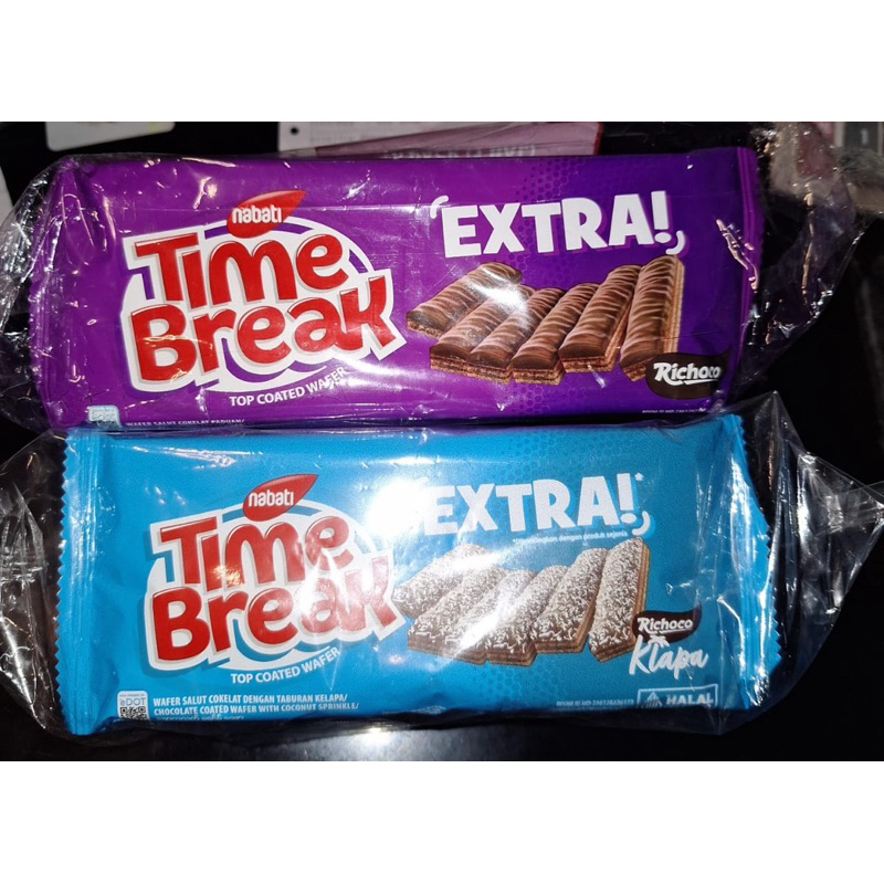 

Nabati TIMEBREAK 34/36gram aneka rasa