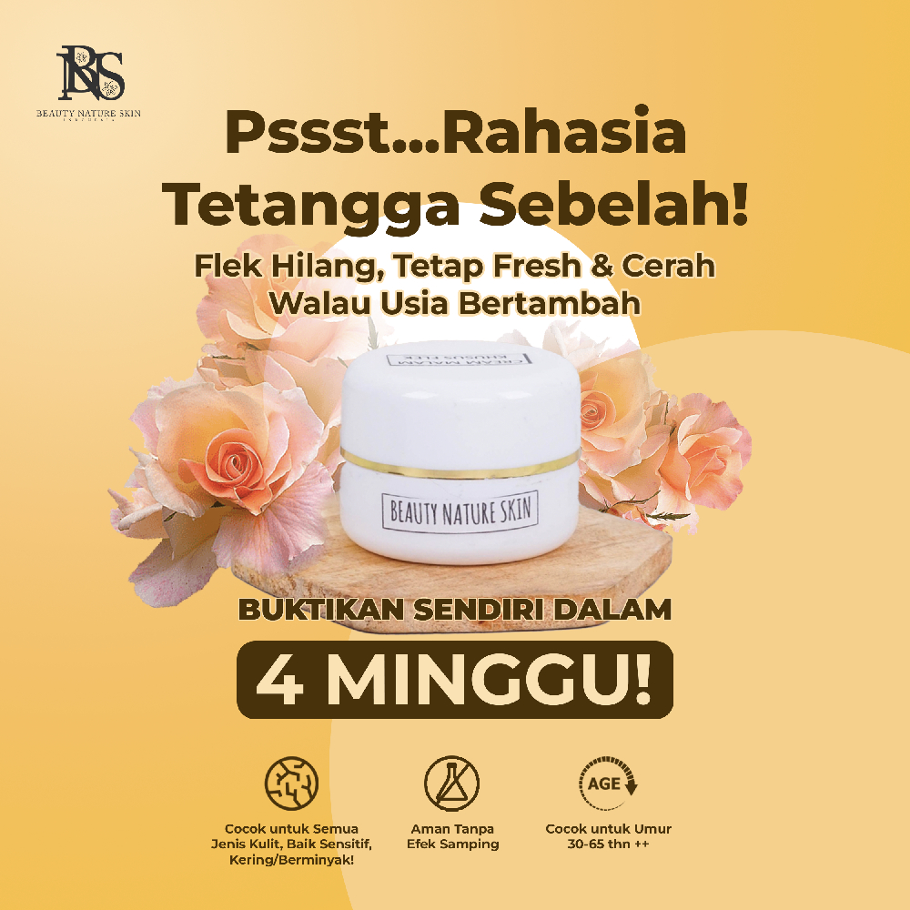 Cream Malam Khusus Flek Hitam - Salep Krim Penghilang Melasma Membandel di Wajah Original - Crem Mal