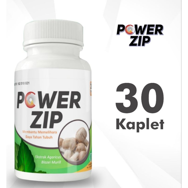 POWER ZIP ORIGINAL 100% isi 30 kaplet Resmi BPOM