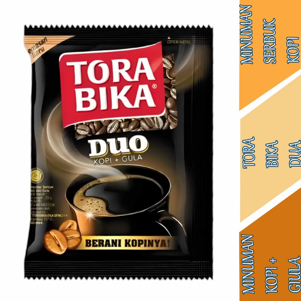 

Minuman Coffee + Gula - Torabika Duo - Minuman Serbuk Kopi - 24grx10pcs