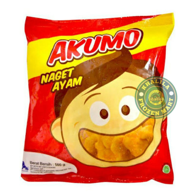 

[500 GRAM] AKUMO CHICKEN NUGGET NAGET AYAM PRODUK DARI CHAMP KEMASAN 500GR