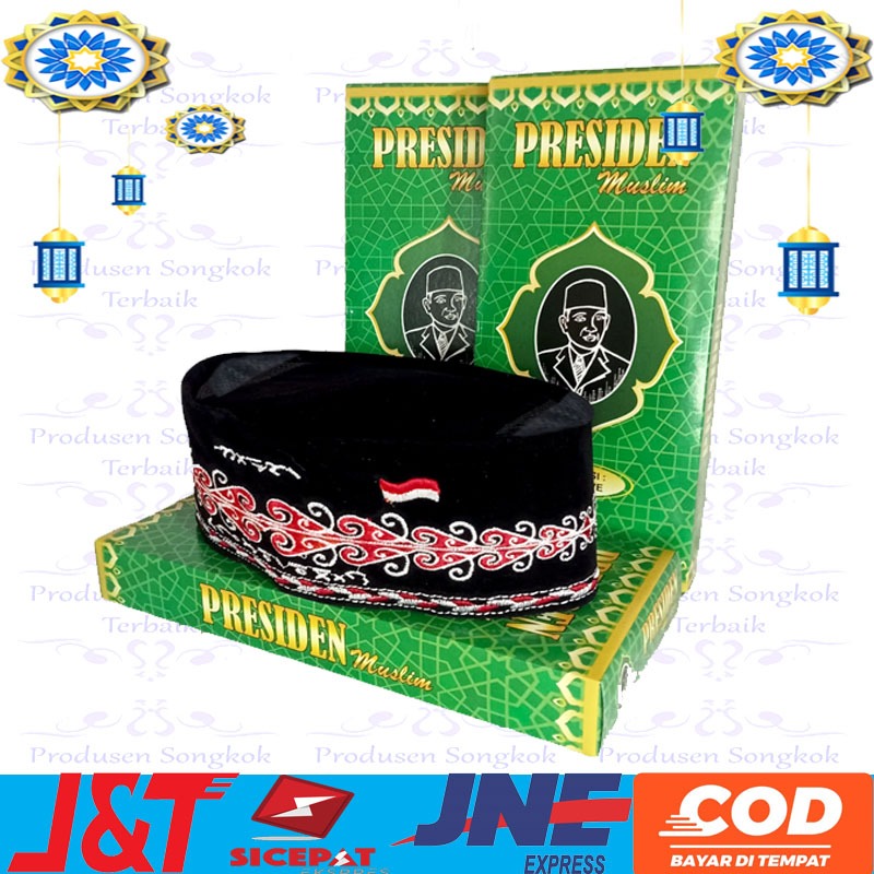 PROMO PECI SONGKOK KOPIAH DEWASA MOTIF BORDIR GORGA BATAK AC