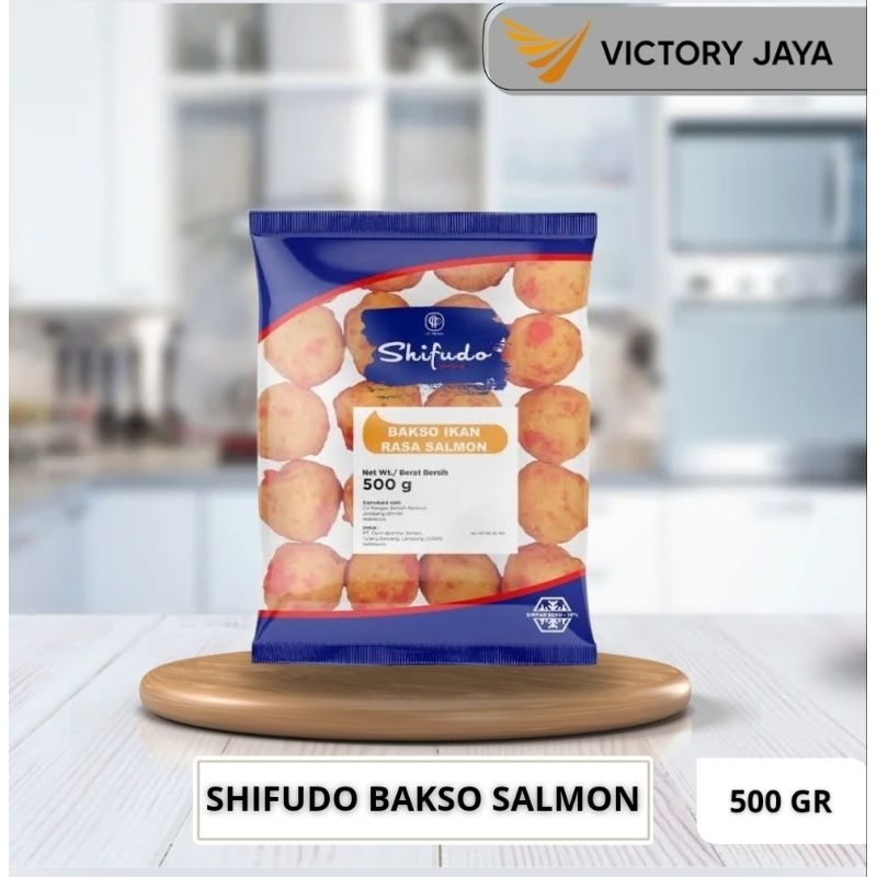 

Shifudo bakso ikan salmon ball 500 gram