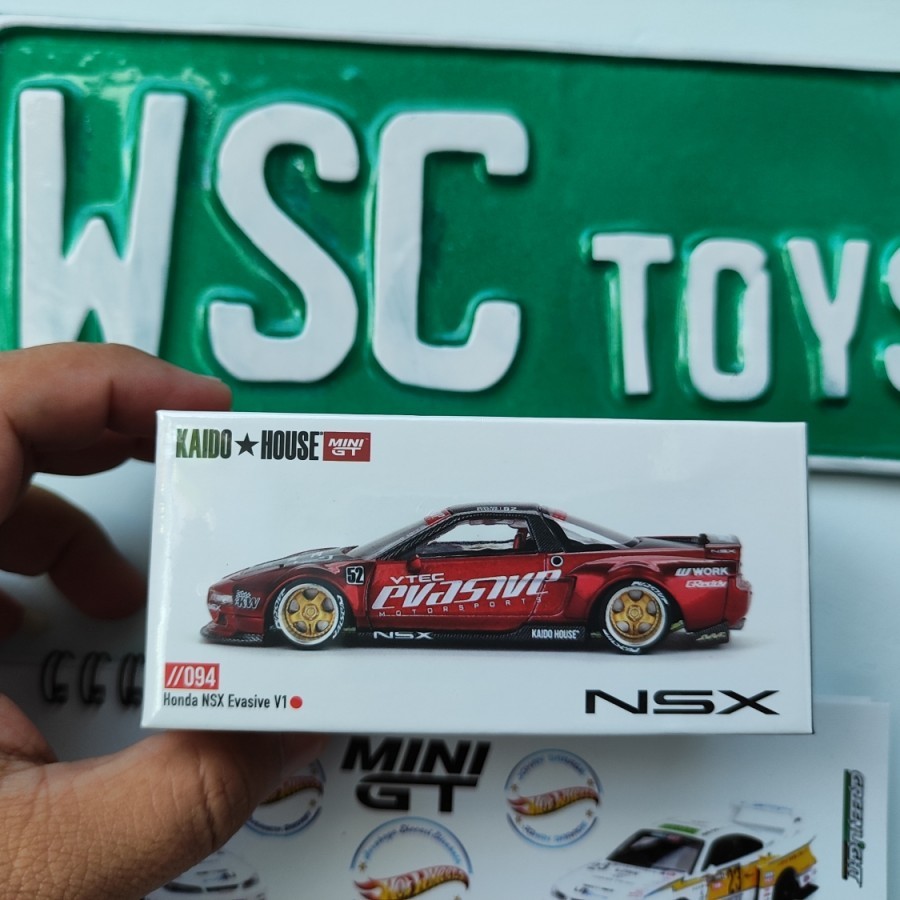 Mini GT x Kaido House KHMG094 Honda NSX Evasive V1