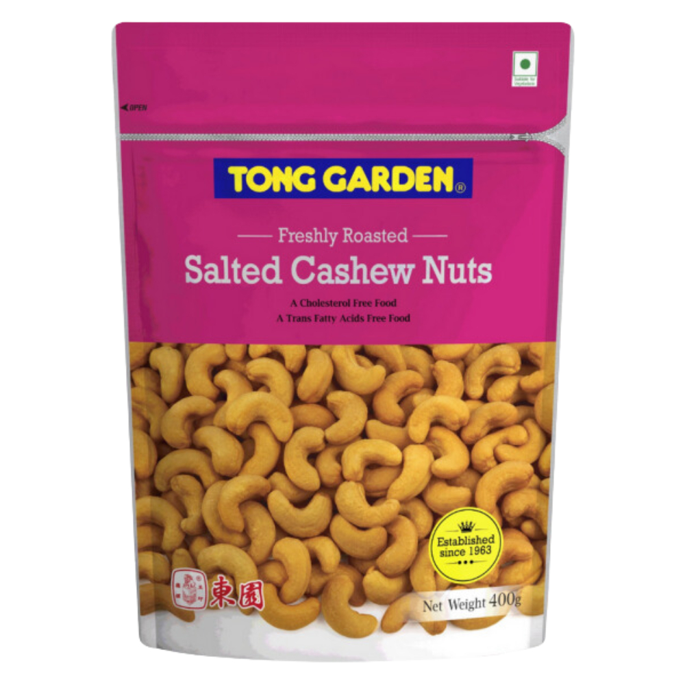 

QH Tong Garden Salted Cashewnut 400 g - Kacang Mete Asin 400 g