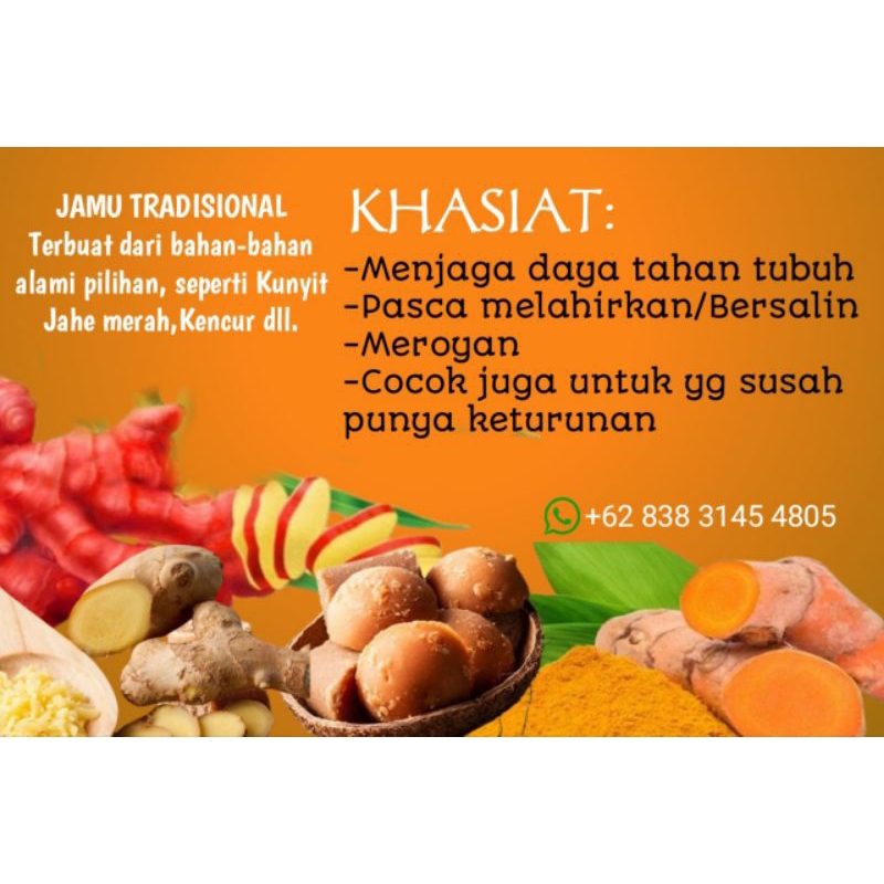 

JAMU TRADISIOANAL.