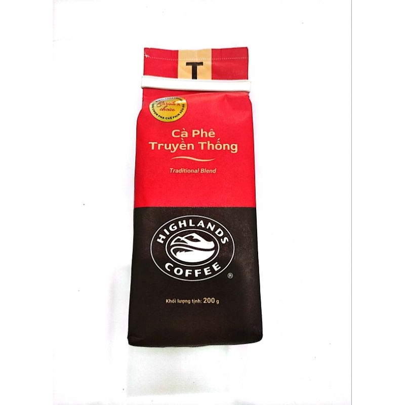 

Highland coffee kopi vietnam bubuk traditional blend 200gr