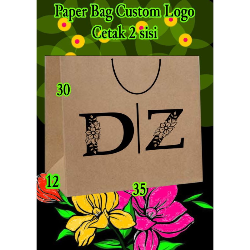 

paperbag cetak 2 sisi 35 x 12 x 30