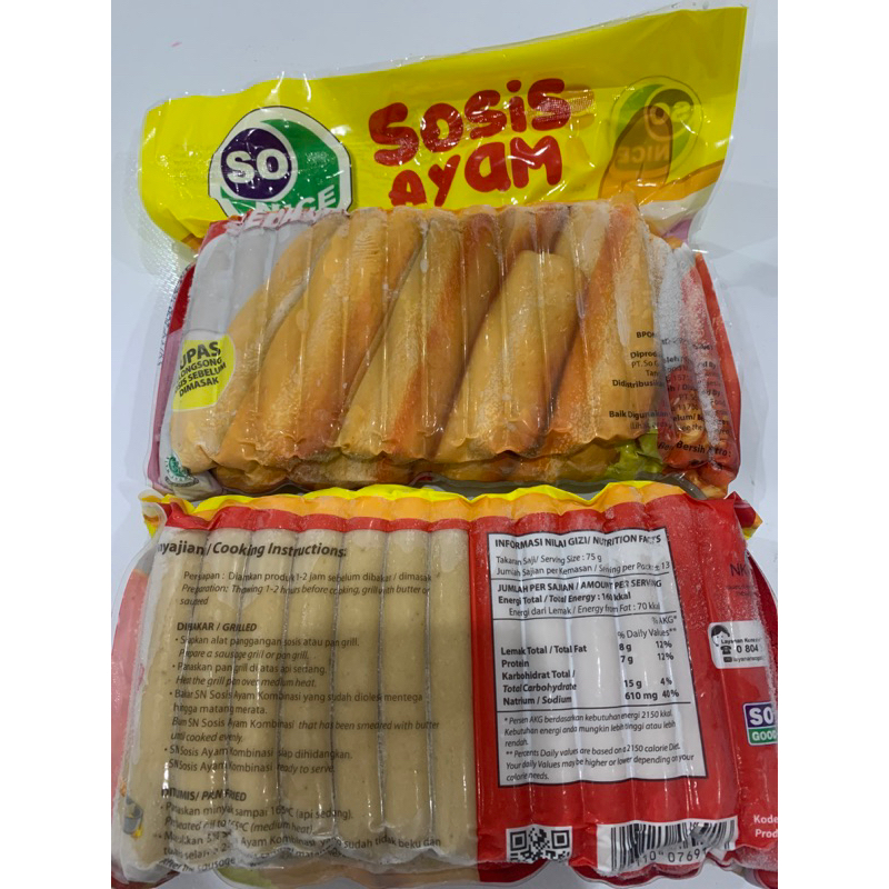 

SO NICE sosis ayam 1kg