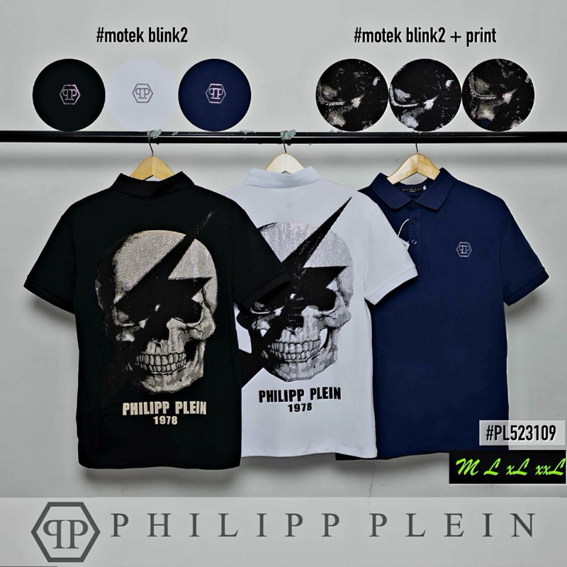 Kaos kerah pria PL523109 Premium import