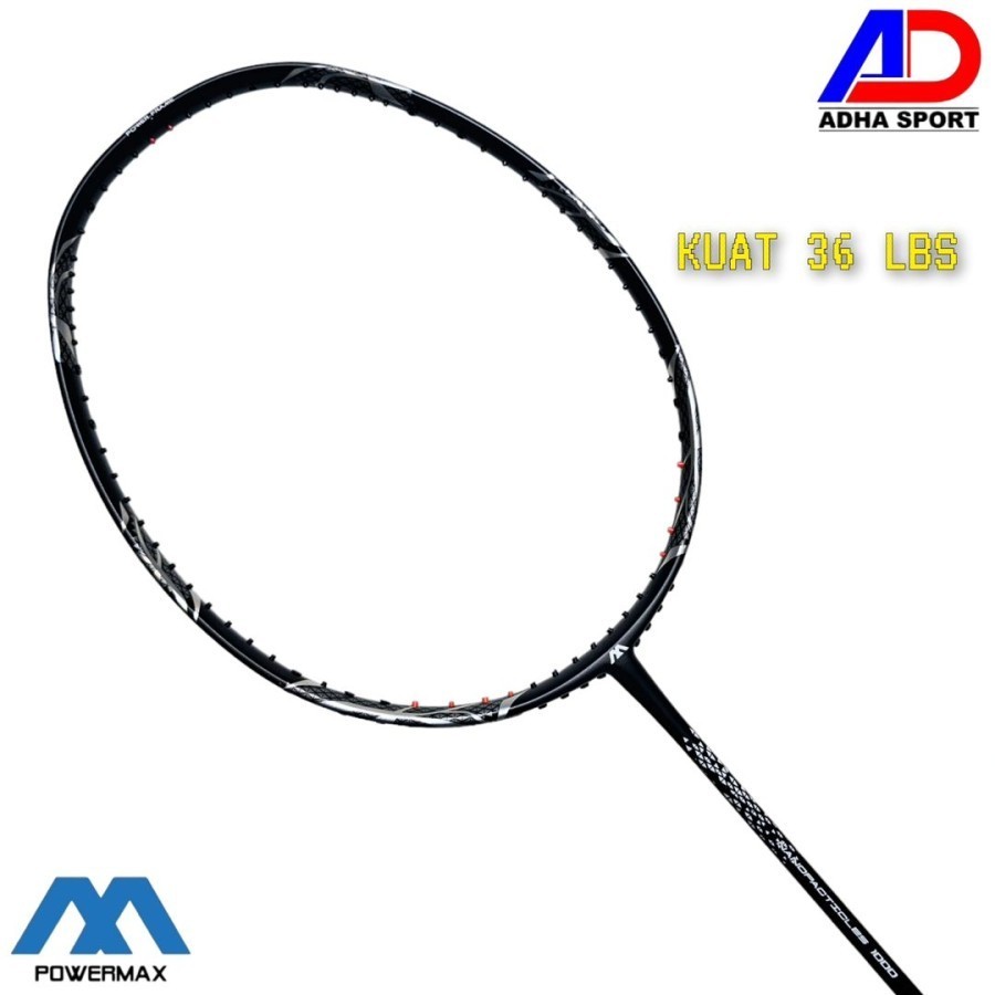 Raket Badminton Powermax NANOPACTICLES 1000 Original Raket Bulutangkis