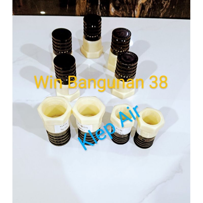 Klep Air/Klep Saringan Sumur Bor/Klep Air Plastik/Klep Pompa Air