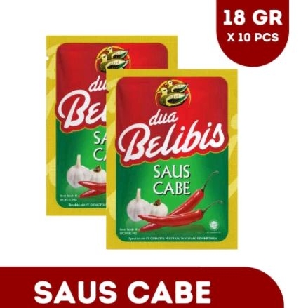 

Saos Cabe Belibis Sachet 18 Gram 10 Pcs