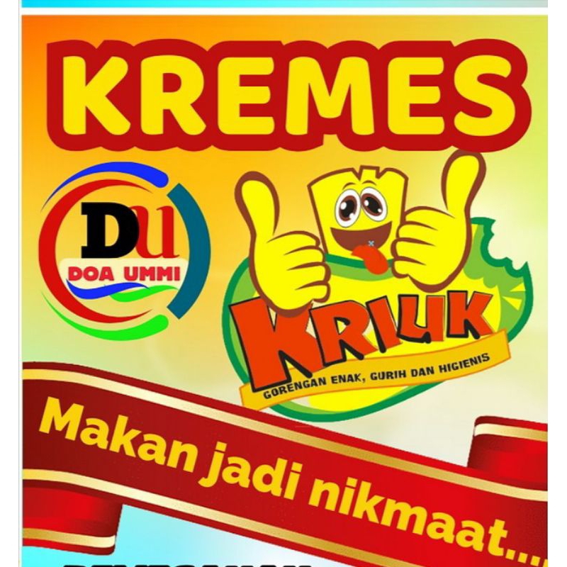 

Kremes Kremesan Abi Umi Netto 100 gram