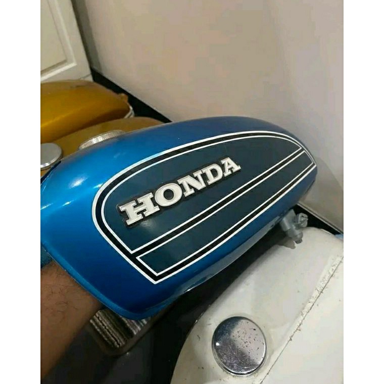 striping honda cb125 stiker honda cb125 stiker cb 125 DETAIL ORIGINAL stiker CB polet tangki cb125 U