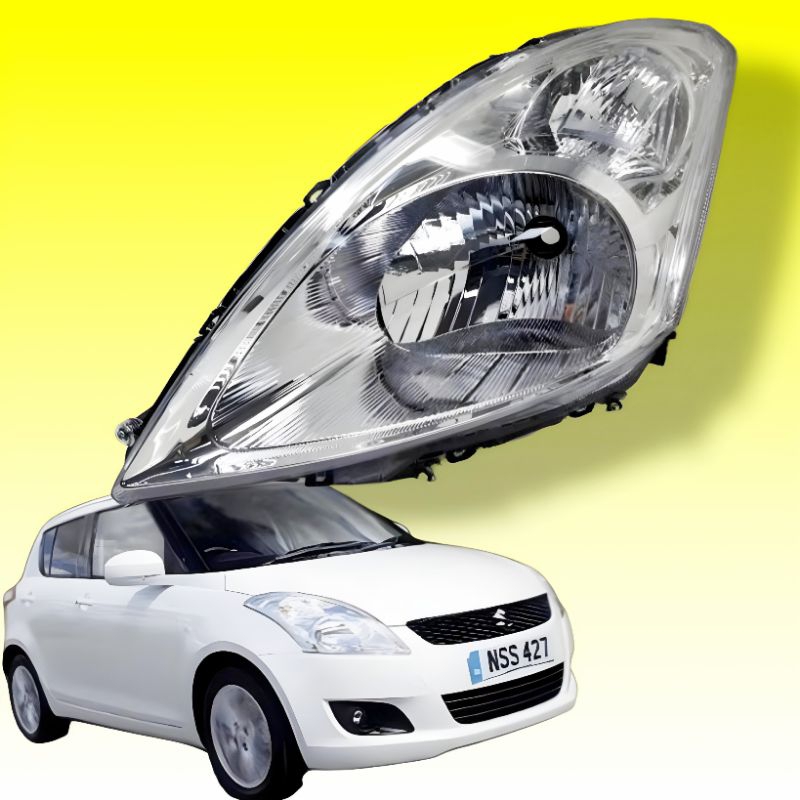 HEAD LAMP HEADLAMP LAMPU DEPAN SUZUKI ALL NEW SWIFT 2017 2015 2012 2013 2014 2016 BESAR UTAMA
