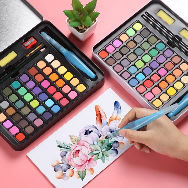 

Diskon Populer 3648 Watercolor Set Set Alat Cat Air