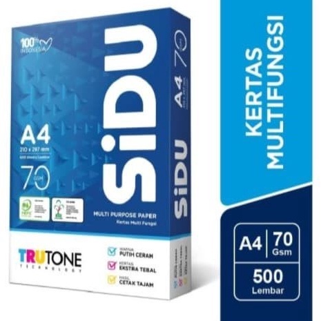 

Produk Original Termurah Kertas Fotocopy Pint HVS A4 Sinar Dunia SIDU 7 gr Rim