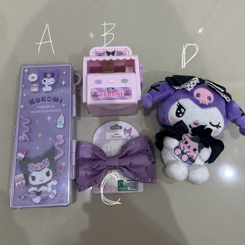 kuromi sanrio merchandise official