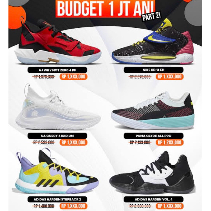 Mystery Box Sepatu Budget 1Jt an