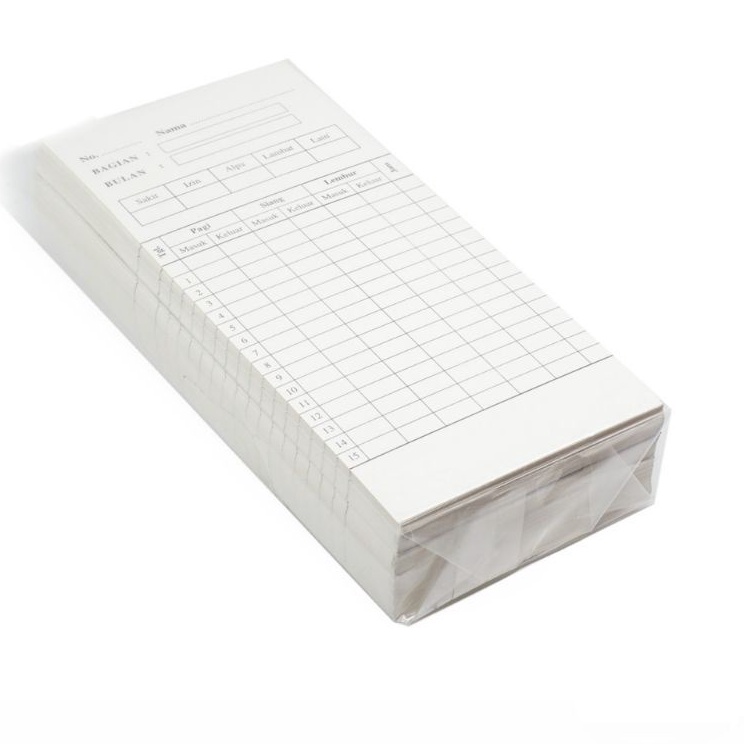 

Spesial Hari Ini Kartu absensi kartu ceklok amano kartu absen