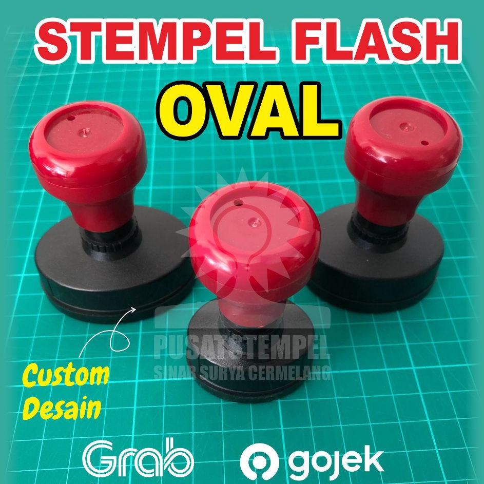 

Pasti Trending STEMPEL FLASH OVAL 2CM 3CM 4CM CUSTOM DESAIN