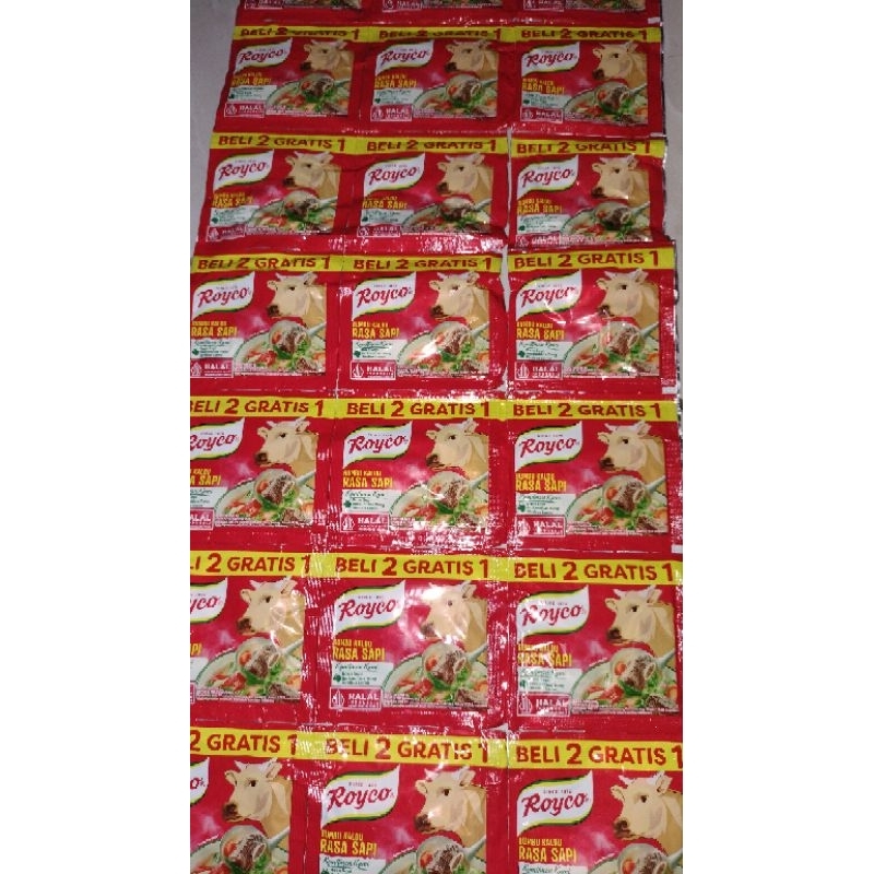 

Royco rasa sapi 3 renceng 36 pcs