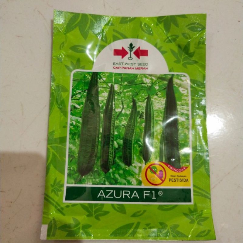 

Benih Gambas Oyong Azura F1 (Tahan Virus) isi 75 Btr Kadaluarsa. 2025 (Terbaru) Cap Panah Merah Perawatan Mudah