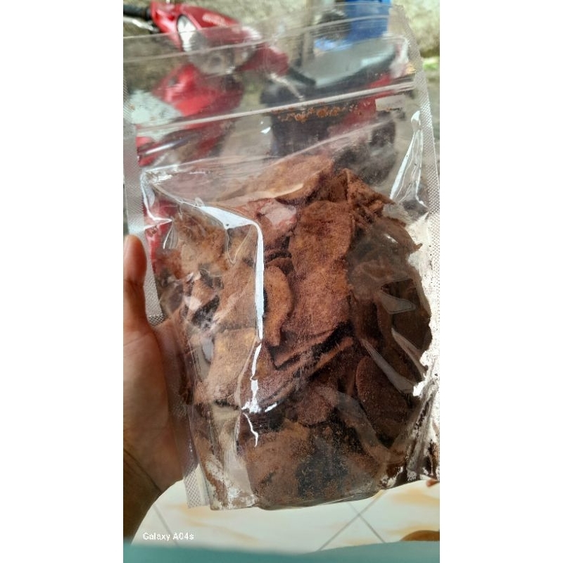 

keripik pisang coklat