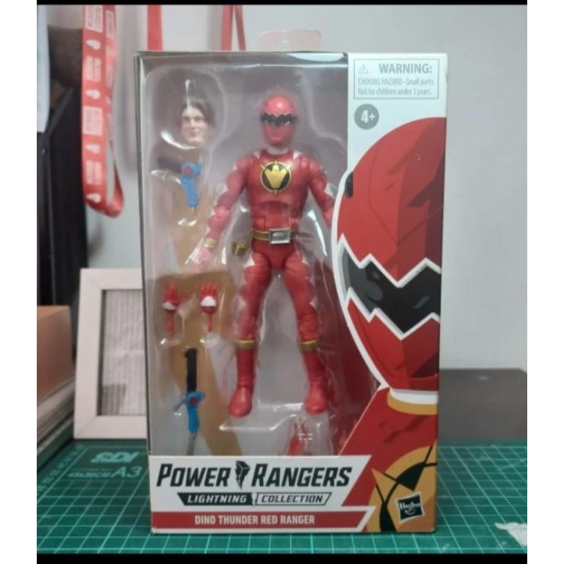 Power Rangers Lightning Collection Dino Thunder Red Rangers Original Hasbro harga terbaik