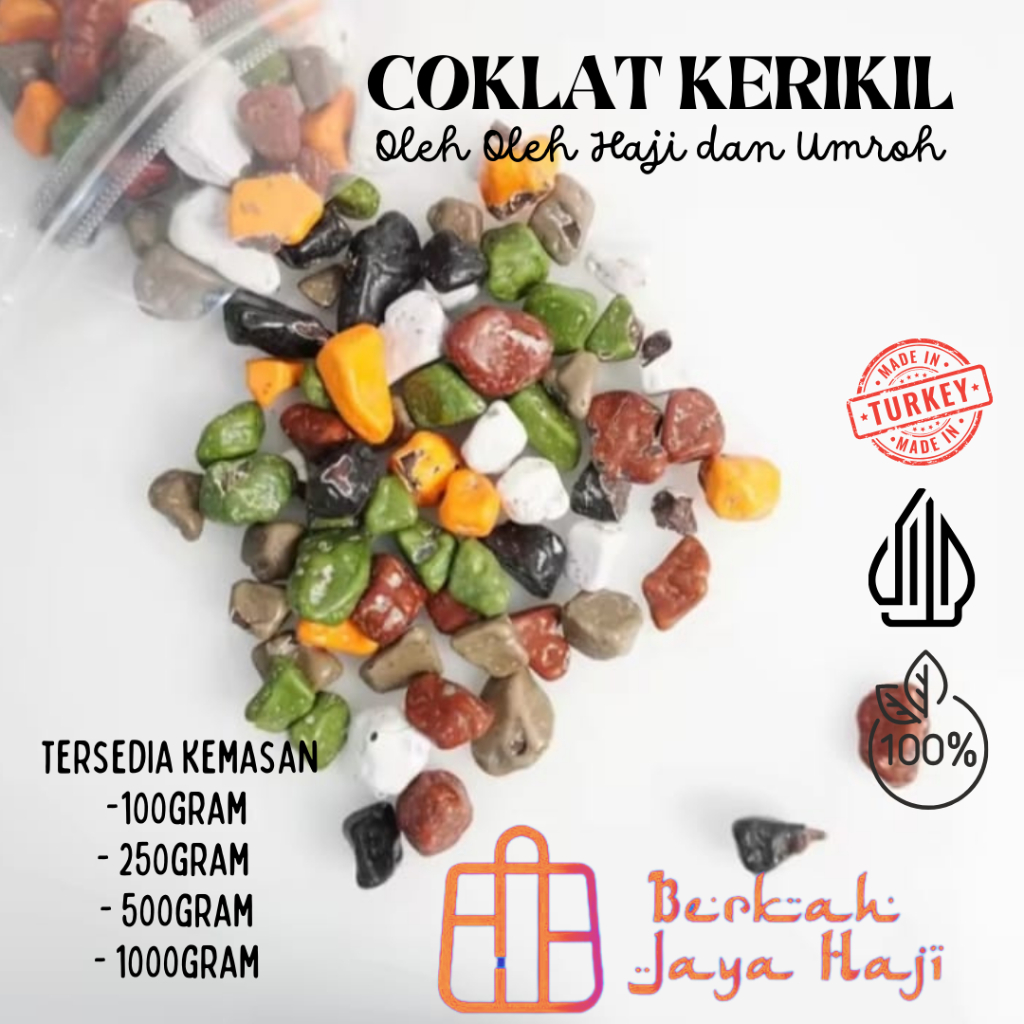 

Cokelat Kerikil Arab 1kg Premium Stone Chocolate Khas Turkey Untuk Moodbooster Lumer Dimulut Dimakan