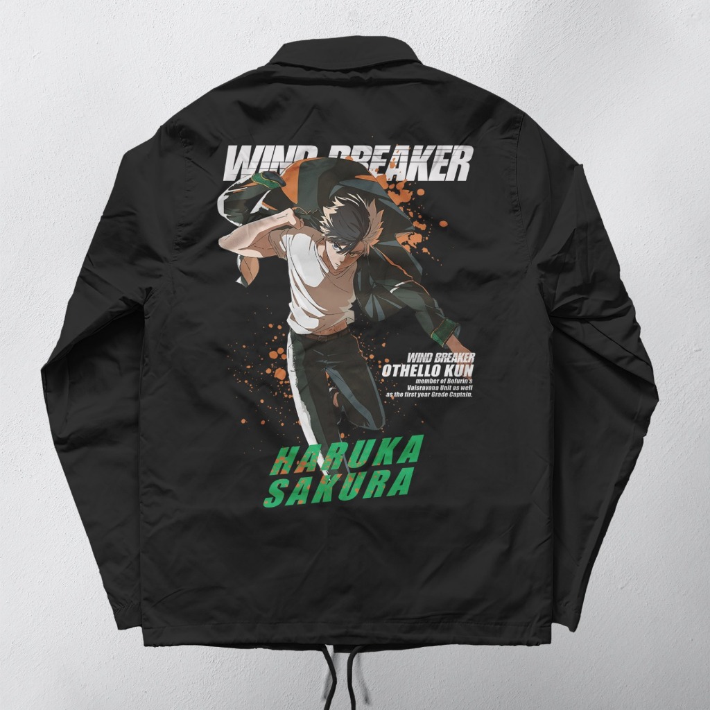 Windbreaker Anime Jaket Haruka Sakura