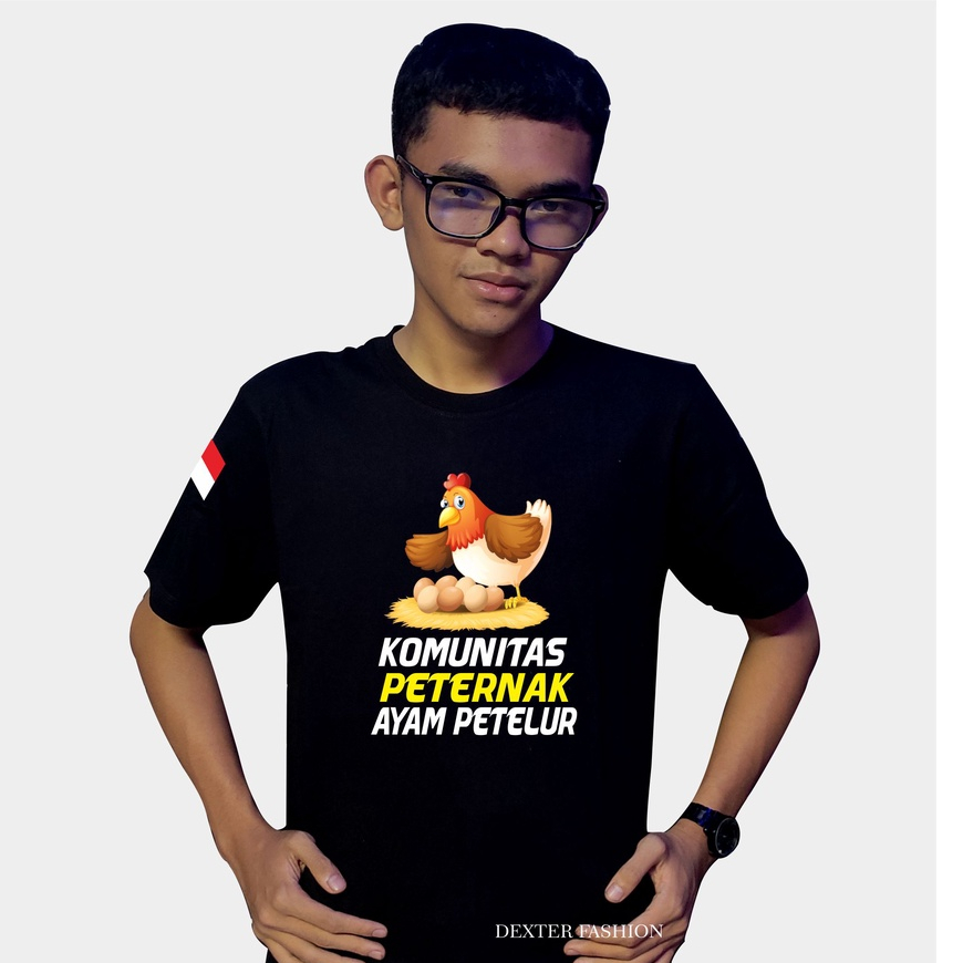 KAOS PETERNAK AYAM PETELUR