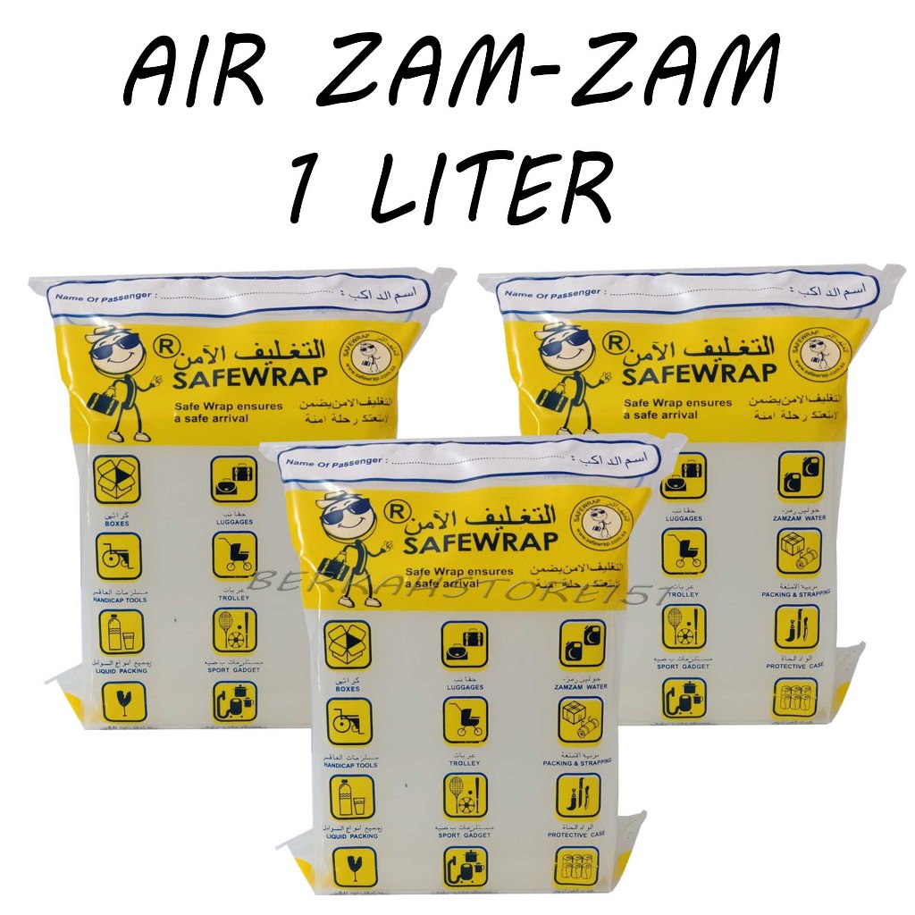 

AIR ZAM ZAM SAFEWRAP 1 LITER ORIGINAL 100%