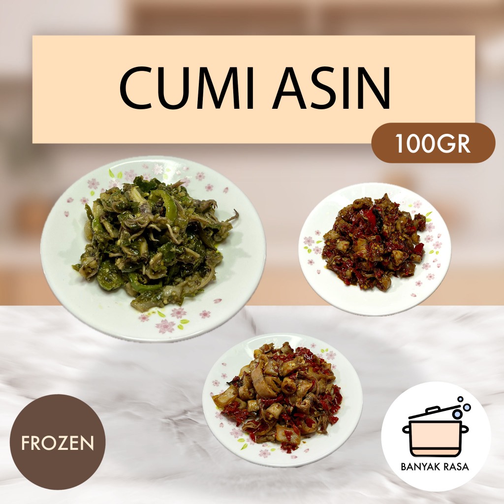 

BR CUMI ASIN CABE IJO - BALADO - SAMBAL TERASI MAKANAN FROZEN SIAP SAJI 100 GR 100GR CABE HIJAU - SAMBEL TERASI - SAMBAL TARASI SAMBEL TARASI MAKANAN BEKU SIAP SAJI