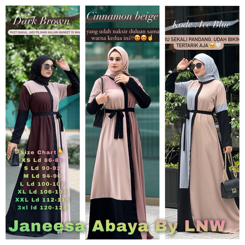 Janeesa Abaya By LNW Fashion Orignal