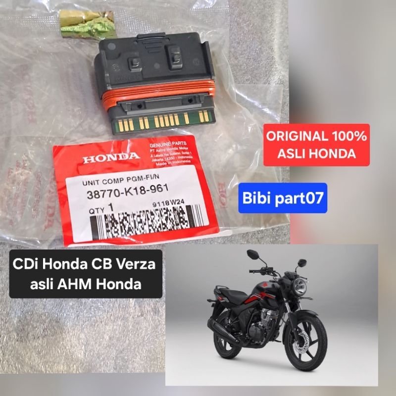 ECU /CDi CB Verza Original 100% asli Honda