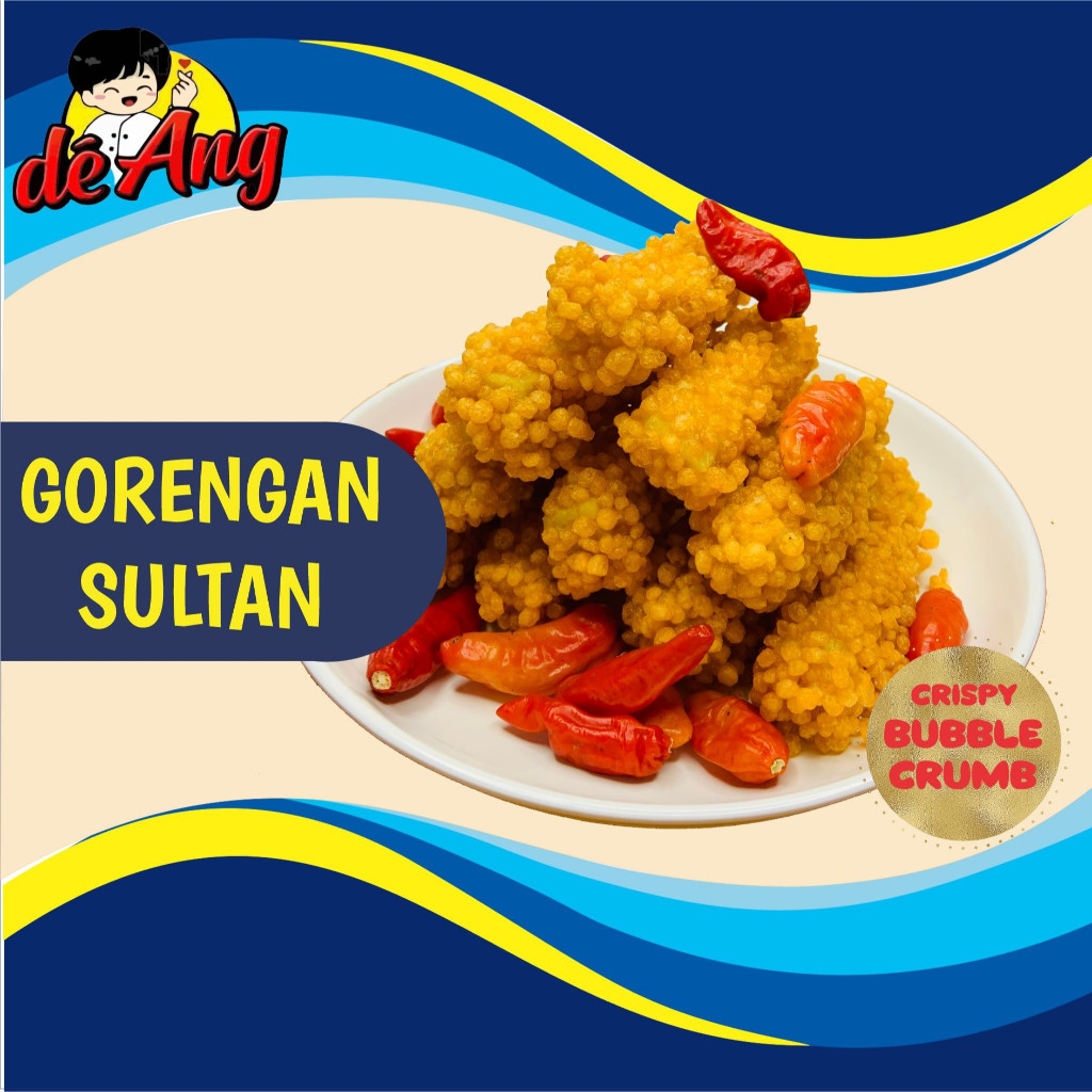 

Cemilan Gorengan Sultan Crispy Bubble Crumb