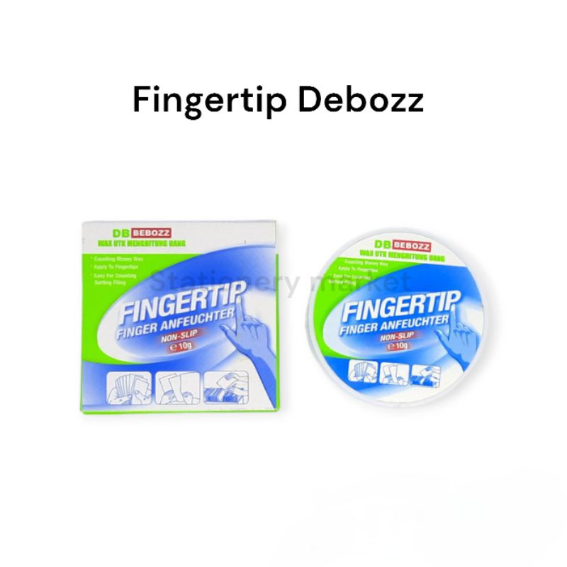 

Finger tip moistener DB-CM010W / pelembap jari untuk hitung uang / spon wax untuk menghitung uang