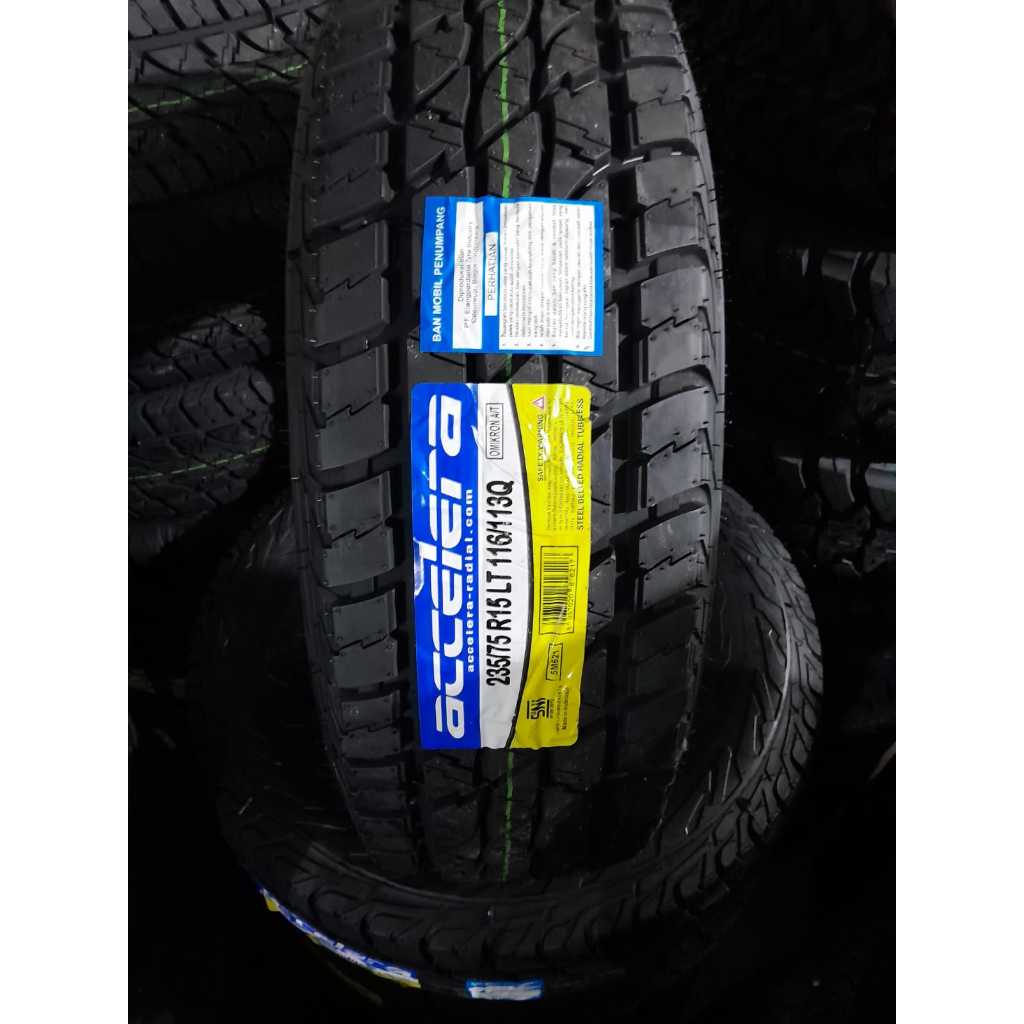 BAN MOBIL SEMI OFFROAD RING 15 ACCELERA OMIKRON A/T UKURAN 235 75 R15 BAN MURAH BERKUALITAS