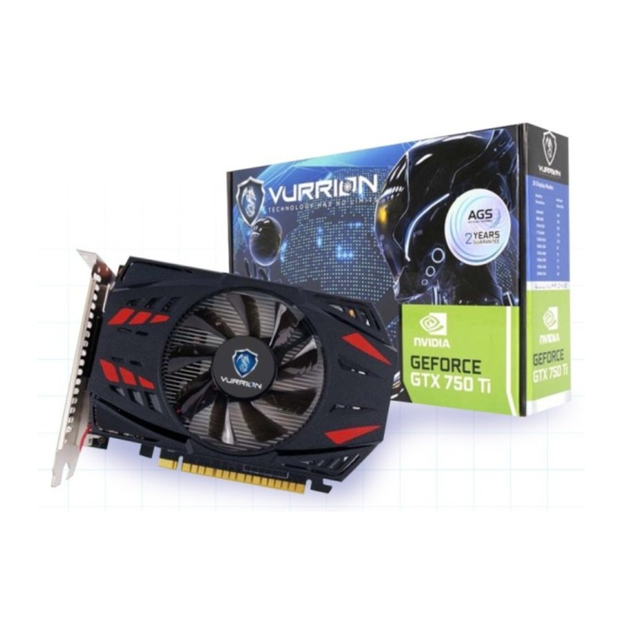VGA Vurrion GTX 750Ti 4GB DDR5 Bekas Segel