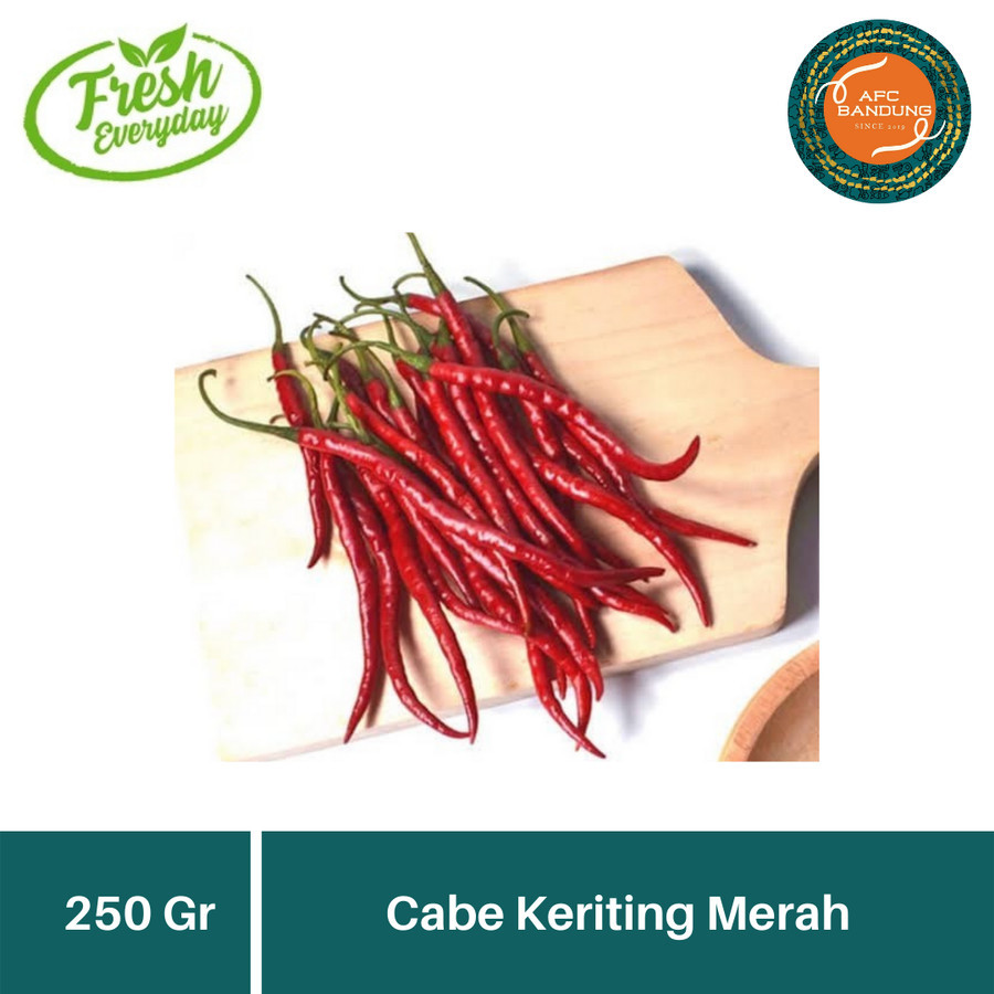 

Sayur Cabai Kriting Merah Cabe Keriting 250gr