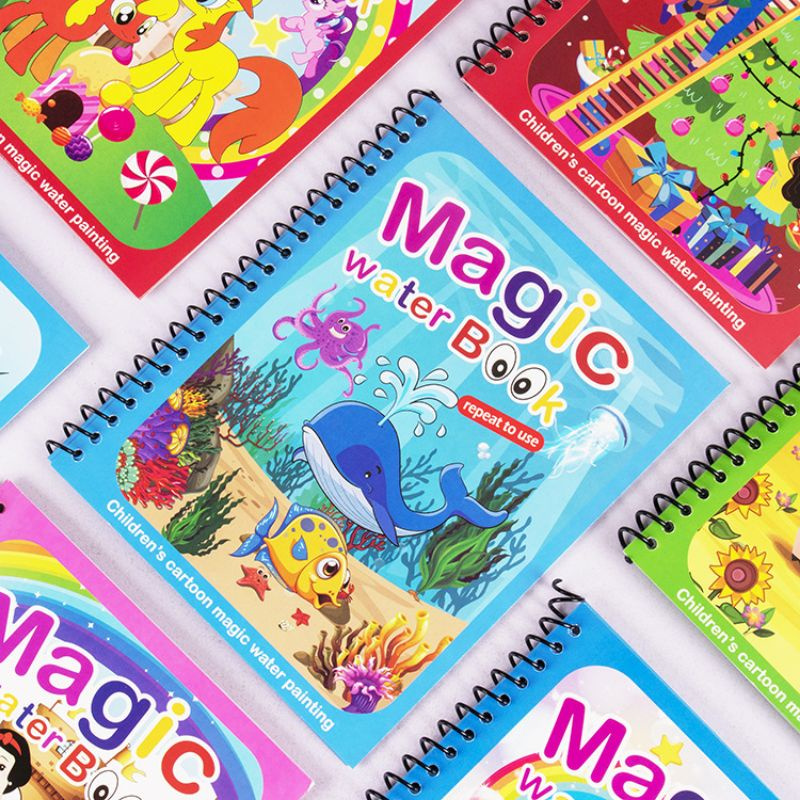 

Magic Water Book Buku Mewarnai Buku Mewarnai Ajaib Buku Mewarnai Water Doodle