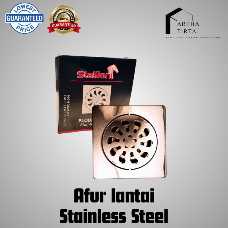 Saringan Got Kamar Mandi / Afur Kamar Mandi / Floor Drain Stainless Steel