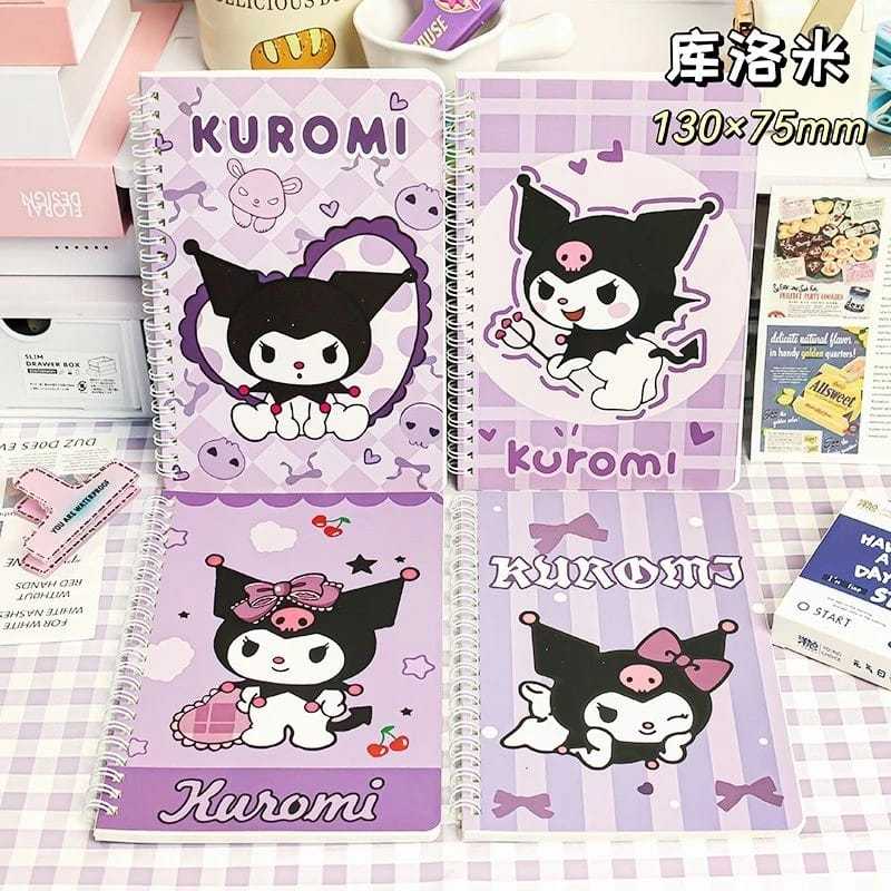 

Note Book Ring / Buku Tulis A5 Aesthetic Sanrio Edition Premium 60 Lembar 15 x 21 CM