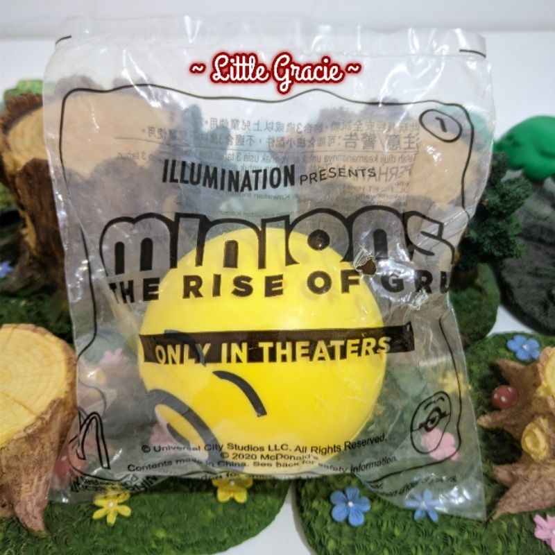 Happy Meal McDonald's McD Minions The Rise Of Gru GOLD Figure